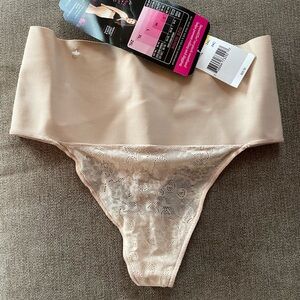 Maidenform Nude Lace Shapewear Briefs